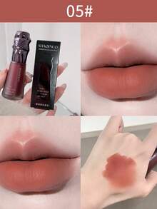 SHAQINUO 丝绒哑光液体唇膏 - 防晕染，不拔干的慕斯质地，适合作为生日、婚礼和圣诞节等场合的彩妆礼物 - 彩色 - 查看 16