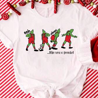 Camiseta Natal Engraçada – Frase Não Vou e Pronto – Presente de Natal Divertido Unissex