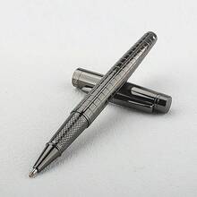 1pc Metal Ball Pen, Professional Roller Ball Pen, Fashionable And Durable, Exceptional, Mechanical Feel, Metal Texture, Luxury Pen - 637 - View 15