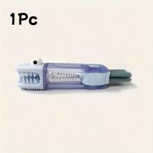 1/2/3件套可爱鳄鱼三合一杯刷套装，多功能水瓶清洁刷，便携式旅行水瓶清洁刷，适用于狭窄缝隙的家用厨房清洁工具，多功能厨房清洁工具，适用于瓶子、凹槽和瓶盖，刷毛耐用，便携设计