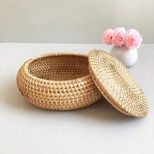 1pc Storage Jar, Organizer Box, Small Snack Box, Tea Box, Checkers Storage Box, Desktop Organizer Box For Room And Living Room