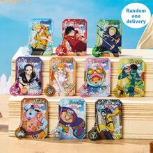 Hộp đựng mặt dây chuyền lấp lánh lỏng One Piece Nautical King, chất liệu Acrylic với nhũ lỏng nhiều màu, chi tiết sắc nét của tất cả các nhân vật, ngẫu nhiên, móc khóa trang trí túi, lựa chọn đầu tiên cho bộ sưu tập và quà tặng của người hâm mộ cướp biển (giao hàng ngẫu nhiên 1 chiếc) - Nhiều màu - Xem 1