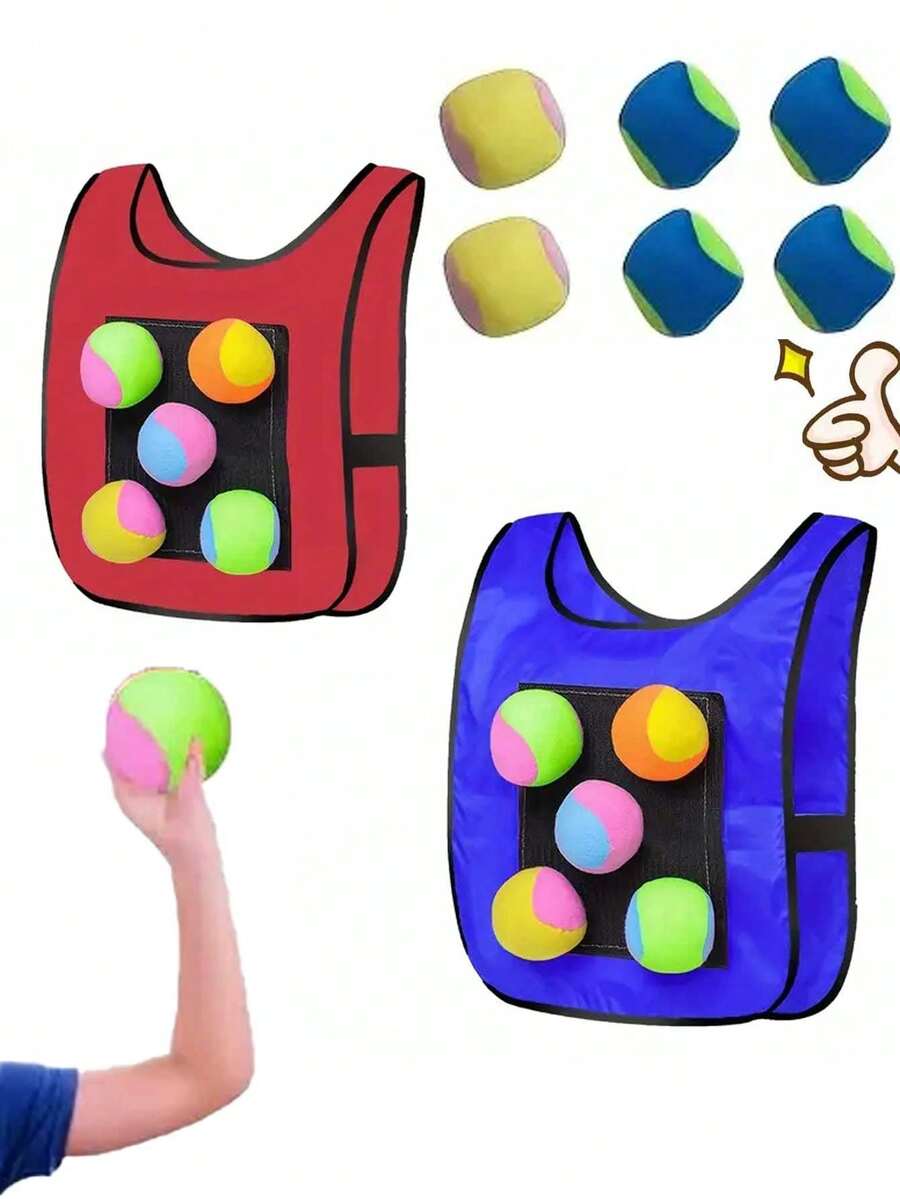 Sticky Ball Game Set, Adult Sticky Ball Costume - , Sticky Balls Suitable For Outdoor/Home Gatherings And Group Games - Dodgeball Game Props