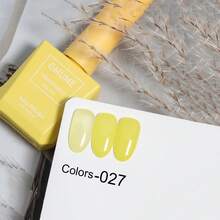 Jelly Gel Polish Set Fall Colors Translucent Ice Jelly Gel Nail Polish For Women All Seasons Red Green Blue Pink Nail Manicure Kit Salon DIY At Home Christmas Gifts For Women Same Color Same Bottle 15ml 0.5floz - 彩色 - 查看 33