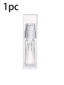 6.5毫升透明可填充润唇膏管 - 白色丰唇管，带大号刷头，方形迷你空唇彩油瓶 | 完美包装，便携旅行必备迷你补充装 | 非常适合存放口红/唇彩/唇釉/粉底小样 | 适合日常使用/旅行/出差/上学，是完美的节日/圣诞节/情人节礼物和返校必备品 - 彩色 - 查看 12