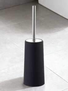 1 套马桶刷和支架，柔性马桶刷，带可拆卸支架 - 无死角清洁，长柄用于浴室清洁，耐用塑料刷 - 返校清洁用品，符合人体工程学，优雅耐用的浴室马桶刷，带 304 不锈钢长柄 - 多色 - 查看 13