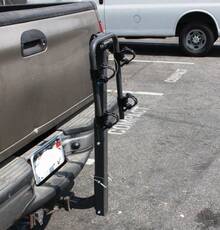 Two Bike Rack Racks Hitch Mount Double Swing Arm Foldable Rack - 1 - View 5