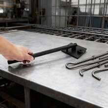 SENDERPICK Rebar Bender, Manual Rebar Bending Tool, Rebar Bender Tool - Black - View 9