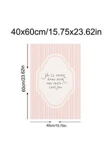 1 Tranh canvas "Hạnh phúc ở xung quanh chúng ta", in họa tiết sọc tối giản hiện đại, tranh nghệ thuật treo tường với câu nói truyền cảm hứng tích cực, tranh nghệ thuật với câu nói "Bạn sẽ không bao giờ biết tôi yêu bạn nhiều đến thế nào", quà tặng ngày Valentine, quà tặng cho cặp đôi, trang trí phòng ngủ, trang trí phòng khách, trang trí văn phòng, tranh treo tường, trang trí nhà cửa, poster, tranh treo tường có khung, khung tùy chọn - Nhiều màu - Xem 12