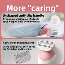 PHILIPS 可充电电动剃须美容仪，升级版，干湿两用，浮动刀头设计，BRL146/80 - 白色 - 查看 6