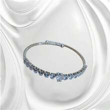 Luxury Bracelet With Cubic Zirconia – A Sparkle That Enchants In Every Detail. - SILVER 02 - View 2