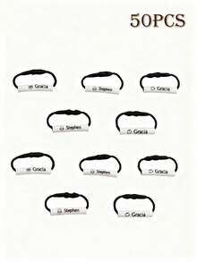 10 Personalized Custom Shoe Name Tags For School To Distinguish Shoes, Clothes, Umbrellas, Water Cups And Other Daily Necessities,Luggage Tag, Personalized Gifts - Style a - View 15