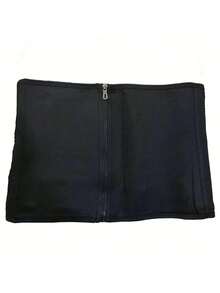 1条女士腰带，黑色，简约设计，透气网眼材质 - 彩色 - 查看 28