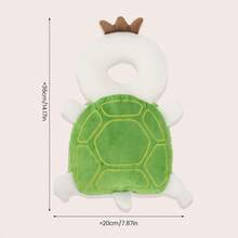 Children's Anti-Fall Pillow, Baby Walking Head Protection Pillow, Baby Breathable Pillow, Head Protection Pad For Learning To Walk, Head Protection Wonder Suitable For Babies Aged 0 To 24 Months - Rùa xanh - Xem 6