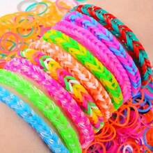 28pcs/Set 28 Colors Disposable Hair Ties, Candy Color Hair Bands, Colorful Small Hair Elastics