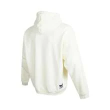 Adidas 春秋男士針織抓絨連帽套頭運動衫，寬鬆休閒百搭運動衛衣 HS7287 - 米白 - 查看 2
