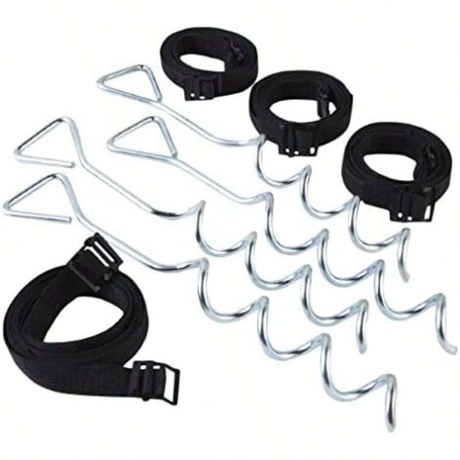 JumpKing Trampoline Anchor Kit(1-(Pack)) - Multicolor - Ver 1