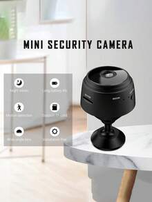 Caméra de sécurité sans fil WiFi pour la maison, caméra corporelle, caméra nounou, caméra intelligente pour maison intérieure et extérieure, caméra pour animaux de compagnie, chien et bébé, caméra portable 480P pour la maison, mini caméra de chambre avec vision nocturne, caméra de porte sans besoin de WiFi, 400 mAh. - Multicolore - Voir 4
