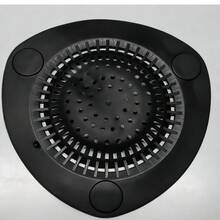 1 buc. Capac de păr din silicon pentru duș/cadă, sită de scurgere cu ventoasă - Capac de păr și previne înfundarea, soluție casnică pentru chiuveta de baie și cada de bucătărie, capac de scurgere ușor de instalat - material siliconic durabil, ideal pentru captarea zilnică a părului și scurgerea netedă a apei, articole de bucătărie, accesorii de bucătărie, ustensile de bucătărie