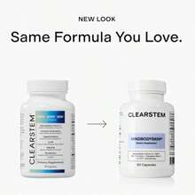 CLEARSTEM - MINDBODYSKIN Hormonal Acne Supplement (5-HTP) - Natural DIM Supplement - Skin Care Vitamins - Hormone Balance, Antioxidants - Gluten Free, Cruelty Free - 30 Servings, 90 Capsules - 3 CÁI - Xem 2