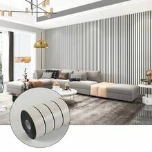 3D Foam Wall Sticker With Wood Grain Pattern, Self-Adhesive Ceiling Tiles, Suitable For Living Room, Bedroom, Kitchen - White - View 6