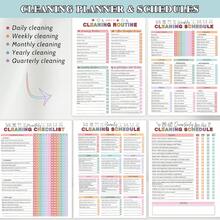 ADHD Cleaning Planner, Cleaning Schedule And Checklist Organizer, Daily Weekly Monthly Household Cleaning Planner, Chore Chart Notebook For Home, Family Cleaning Tasks, DIY Home Improvement, Editable Template - A4 ADHD Cleaning - View 6