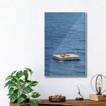Framed Vintage Fashion Magazine Poster: La Dolce Vita Coastal Print. Charming Art For New Year, Thanksgiving, Christmas And Halloween – Perfect Picks For Home Decor, Living Room, Kitchen, Bathroom & Room Decor. - 隨機印刷 - 查看 3