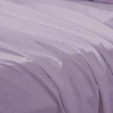 3/4 Piece Home Bed Sheet Set, Soft, Cooling, Comfortable And Breathable Bedding Set, Hotel Luxury Home Summer Bedding Sheets Twin, 1 Or 2 Pillowcases, 1 Flat Sheet And 1 Fitted Sheet,Room Decor,  Ideal Gift. - Tím nhạt 18 - Xem 6