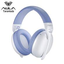AULA S6 Over-Ear Headphones With Foldable Microphone, Wireless Gaming, Portable, Low Latency, Long Battery Life, Three Modes, Supports Wired/2.4G/Bluetooth Connectivity, Suitable For Desktop And Laptop Gaming. - Multicolor - View 17