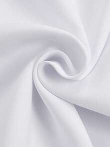 2pcs White Dashiki Shirt And Pants Set, Geometric Line Embroidery, Long Sleeve, Round Neck, Elastic Waist Pants, African Fashion, Men's Matching Sets, Casual & Elegant Style For Business, Party, Date, Wedding, Daily Wear, Cultural Events - White - View 9