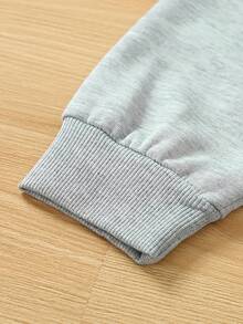 Women Hoodie With Auburn University Logo And American Flag Print Casual Wear For College Fans Comfortable Fabric Suitable As Gift - 灰色 - 查看 5