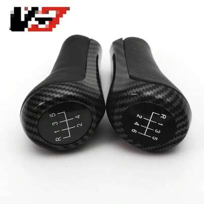 Wooden Gear Shift Knob For BMW 3 Series, ABS Resin, 5/6 Speed, Fits E90 E91 E92 E93 E30 E36 E46 F30 E60 E61 E28 E34 Z4 E85 E86 X5 E53 X6, Car Replacement Part