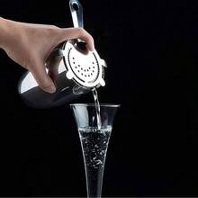 9 Pack Cocktail Strainer, 4 - Prong Stainless Steel Bar Strainer, 6 Inches Silver Bar Drink Strainer With Wire Spring Bartenders And Mixologists - Silver - View 4