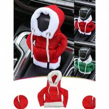 1pc Christmas Car Gear Shift Cover Decorative Hoodie, Santa Claus Mini Hoodie Sweatshirt For Car Interior Decor, Suitable For Christmas, Wedding, Party, Holiday Events, Car Accessory, Christmas Gift,Christmas - Multicolor - View 11