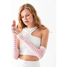 Bamboo Arm Warmers Arm Sleeves For Women And Men Made In Turkey - 多色287 - 查看 2