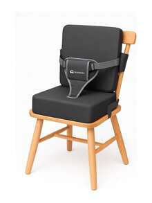 Asiento Elevador para Niños, Antideslizante, Portátil, Fácil de Limpiar. Bluelander - Gris Oscuro - Ver 7