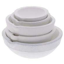 1 Pc 100-750g High Temperature Quartz Silica Melt Crucible Dish Bowl Pot Cast Gold Silver Metal Copper Jewelry Cast Container