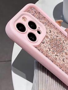 Persian Rug A Pink, Fashionable, Individual And Extremely Popular Pattern Pink Phone Case, Anti-Drop Camera Enhanced Protection, Prevent Wear And Tear, Comfortable Feel, Protective Buttons, Breathable Heat Dissipation, Dustproof, For Men And Women, Compatible With IPhone 17/16/15/14/13/12/11 Pro Promax Plus / X/Xsmax/ Galaxy S21/22/23/24/25 Ultra FE Plus NOTE20 Ultra/ A13/14/15/16/17/33/34/35/36/52/53/54Phone Case Ideal Gift For Men And Women. - Hồng - Xem 4