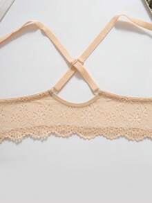 Bộ 3 áo ngực ren gợi cảm có gọng, áo ngực nâng ngực kiểu dây chéo dành cho phụ nữ ngực nhỏ. - Nhiều màu - Xem 7