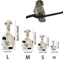 1pc New Adjustable Snap Fitted Diaper For Long Tailed Parrots - Beige - View 2