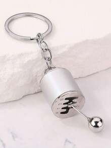 Car Parts Keychain Set, Metal Brake Disc, Gasket, Manual Gearbox, Piston, Rotor Engine Pendant,Car Key Ornament, Key Ring Strap Accessory,Party Gifts - Multicolor - View 11