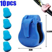 10pcs Quick-Attach Fishing Rod Clip - Tool-Free 1-Hand Holder For 2 Pieces Freshwater Rods, Secure Grip Tackle Organizer