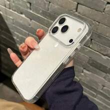 1PC Transparent Glittery Phone Case, Transparent Wallet-Style Silicone Shockproof Back Cover, Waterproof, Drop-Proof, And Scratch-Resistant. Compatible With IPhone 17/17 Air/17 Pro/17 Pro/16/16 Pro Max/16 Pro/16 Plus/15/15 Pro Max/15 Pro/15 Plus/14/14 Pro/14 Plus/14 Pro Max/13/13 Pro/13 Pro Max/12/12 Pro/12 Pro Max/11/11 Pro/11 Pro Max/X/XS/XR/XS Max/7/8/SE2/7p/8p. - Clear - View 5