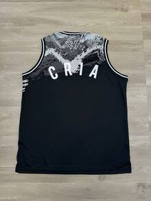 Chronic Dry Fit Basketball Tank Top - 黑色 - 查看 2