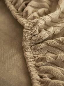 1件装提花沙发套，客厅短绒沙发套，弹性加厚防滑沙发套，适用于客厅、卧室、户外沙发，保护沙发免受宠物污渍侵害，四季通用，适用于L型单人沙发、躺椅以及1/2/3/4人沙发，可拆卸机洗。 - 駝色 - 查看 11