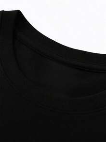 CAMP DAVID  Graphic T-Shirt,Casual Short Sleeve Crew Neck Tee, Men's Clothing, Fans Shirt,Sport Tees - Black - View 3