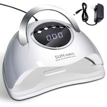 SUN X28MAX 90 LED UV Nail Lamp, High Power Fast Curing Lamp With Detachable Base, Professional Portable Nail Lamp For Salon And Home Use, US Plug - Valentine's Day Gift, Christmas Gift - View 9