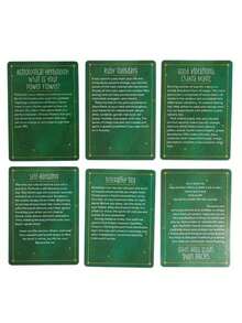 1PC Unlock Your Inner Witch: The Practical Witch's Spell Deck - Five Gods Oracle Card Set For Novice Females