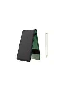 Wielofunkcyjny uchwyt na karty wyników golfowych i organizer na książki do pomiaru odległości z miejscem na długopis – trwałe przegródki na karty wyników, ergonomiczny uchwyt, kompatybilny z kartami wyników pól golfowych – odpowiedni dla golfistów, na turnieje i treningi – akcesorium do torby golfowej (zielono-czarne) – idealny prezent na Boże Narodzenie, Wielkanoc, Nowy Rok i Dzień Niepodległości – zawiera długopis golfowy i karty wyników – trwały i przenośny akcesorium golfowe