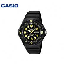 Casio 卡西欧男士户外模拟腕表，黑色表盘搭配树脂表带，100米防水，厚度11.6毫米，运动和街头服饰的完美之选 MRW-200H-9B - 均碼 - 查看 2
